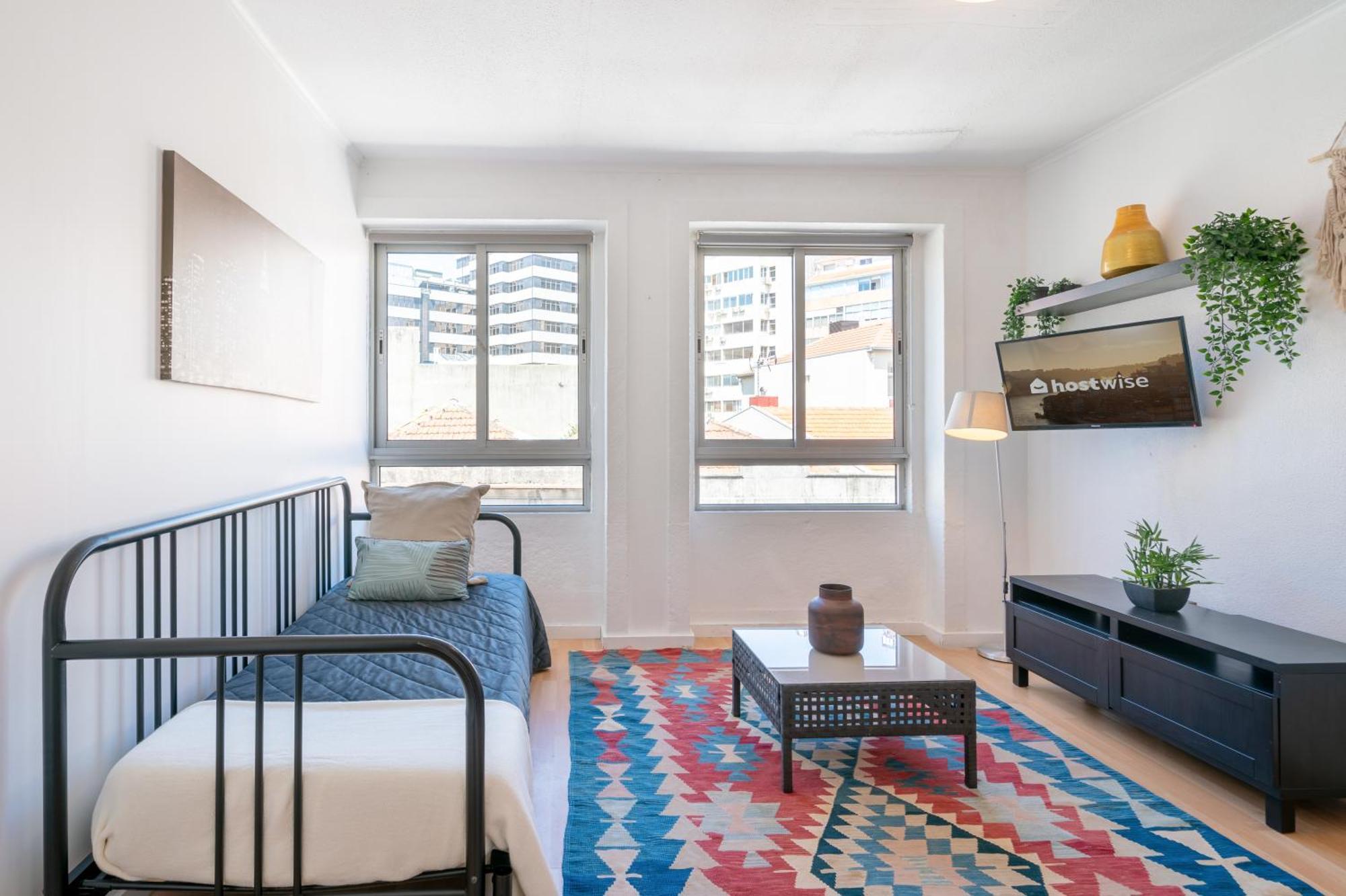 شقة Host Wise - Large Flat W Terrace - Ace Location At Aliados بورتو المظهر الخارجي الصورة