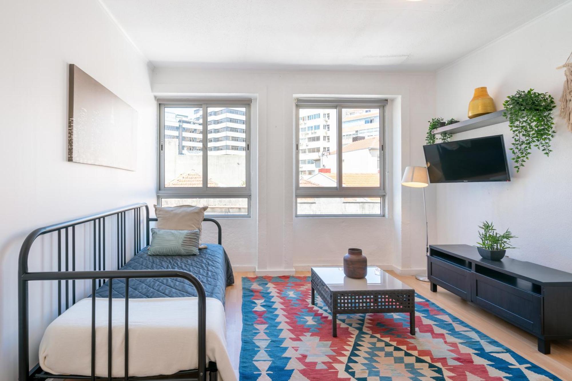 شقة Host Wise - Large Flat W Terrace - Ace Location At Aliados بورتو المظهر الخارجي الصورة